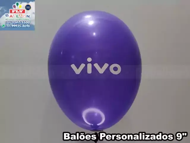 Balões personalizados Vivo